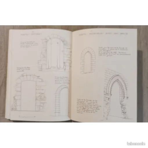 Villeneuve les Avignon Réhabilitation de la ville ancienne Relevés Notes Croquis par Claude Perron 1984 / Architecture Urbanisme Histoire Régionalisme Gard (image 10)
