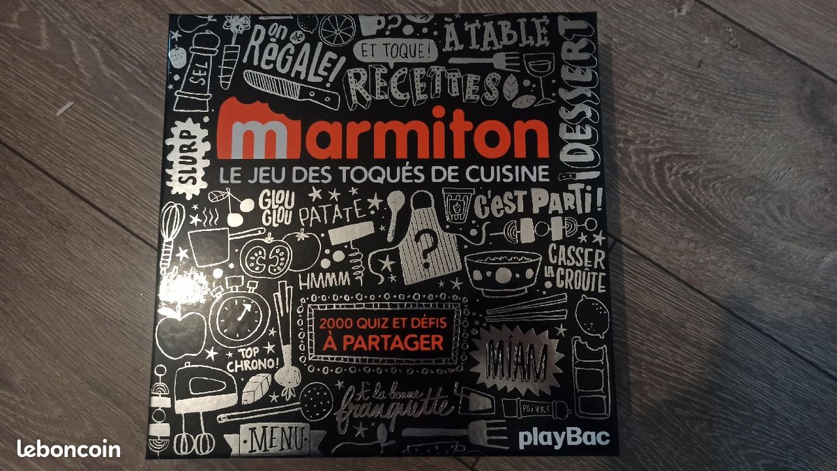 Jeu de société marmiton absolument NEUF (image 1)