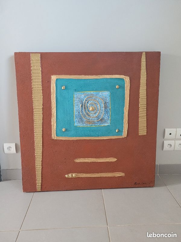 Tableau toile relief Marie Savigné (image 1)