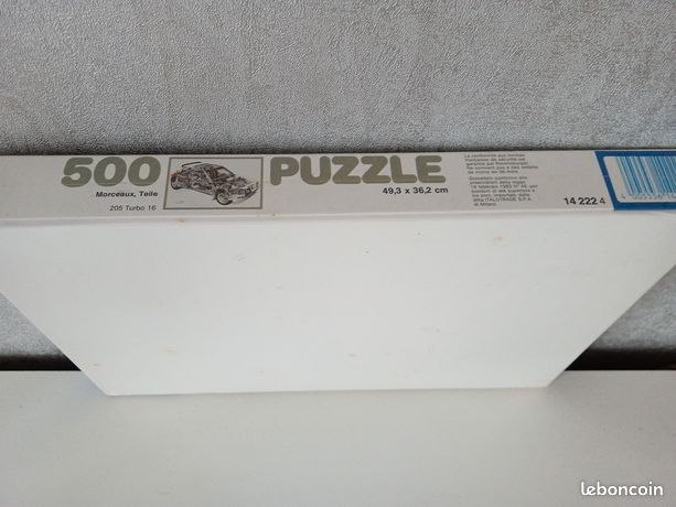205. Turbo 16 500 pièces vintage, collection rare