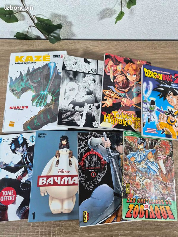 Lot de mangas divers (image 1)