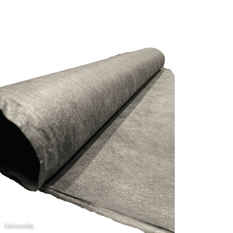 Rouleau de sous-couche toit anti infiltration d'eau - Largeur 1 m - Epaisseur 0.5mm - Decoupe au mè (image 1)