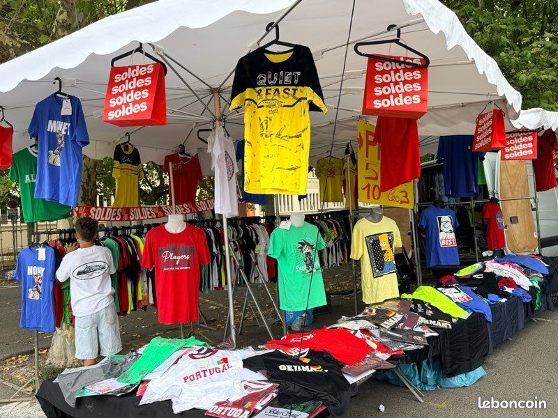 Lot de t shirt homme soldeur 1000 pièces (image 1)