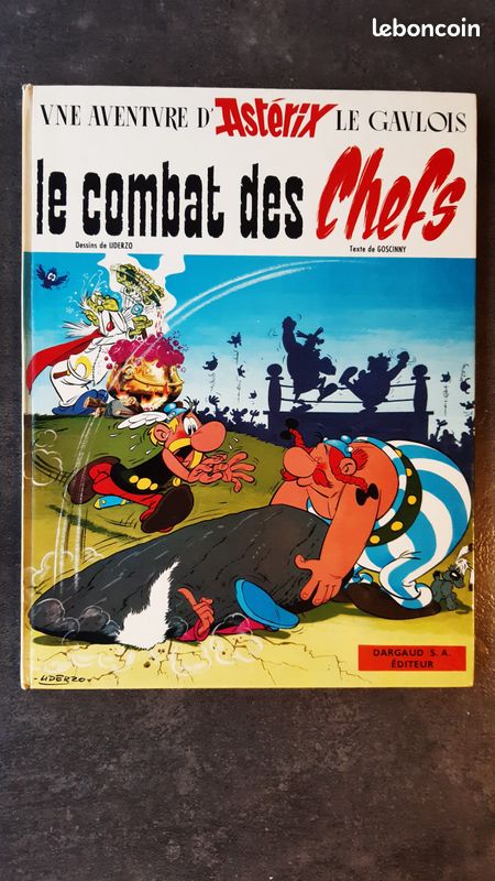 BD ASTERIX Le Combat des Chefs (1967) (image 1)