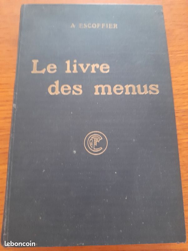 Le livre des menus (image 1)