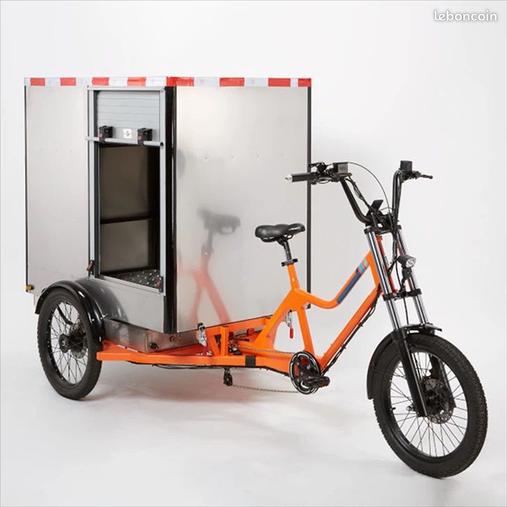 Tricycle électrique cargo roues Transport de personne ou Box