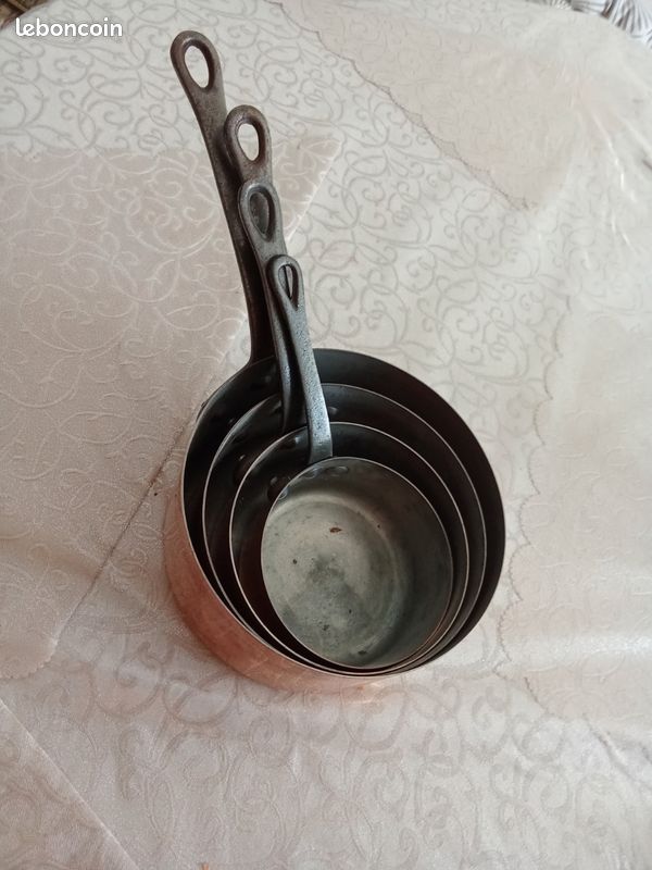 Casserole En Cuivre 16cm - Les Cuivres De Faucogney - Électrique Et Gaz