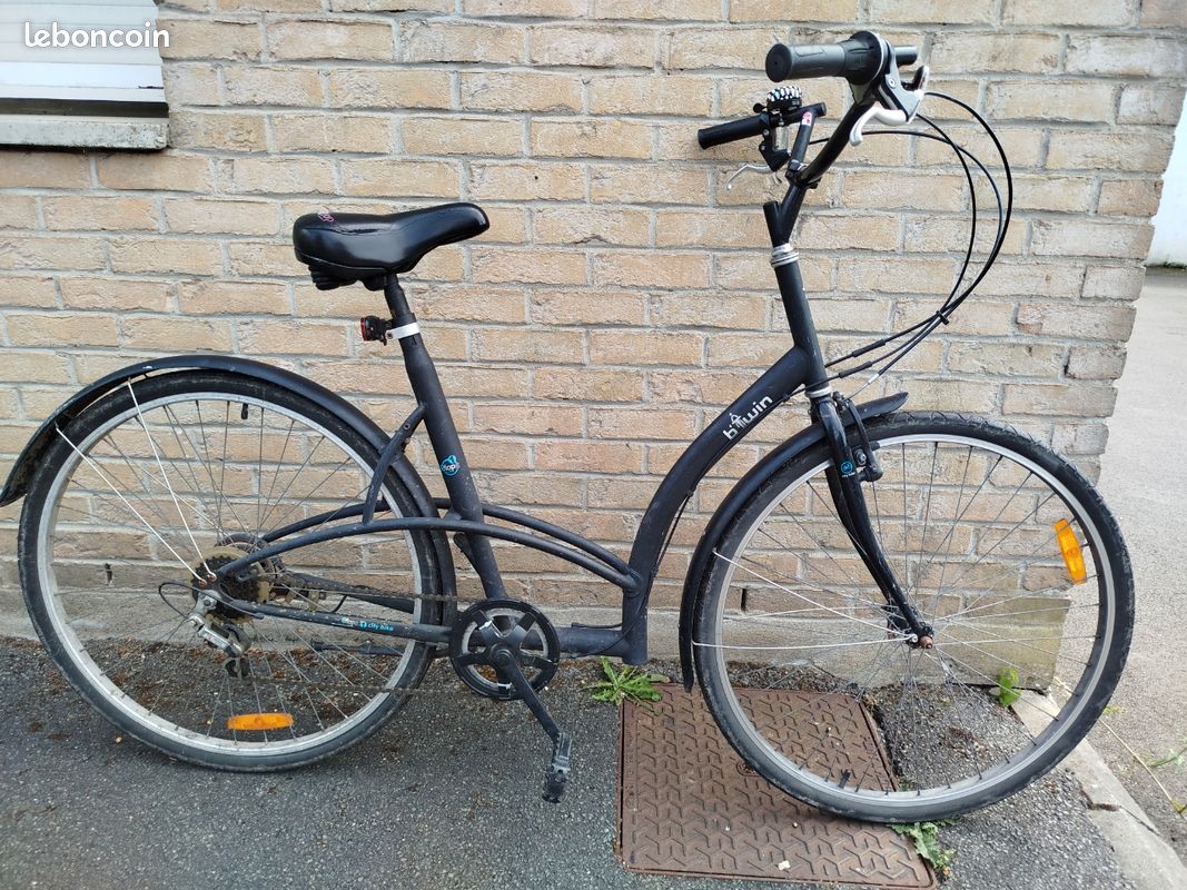 Vélo Hollandais Decathlon VÃ©lo De Ville Femme Bike Vtc Hollandais