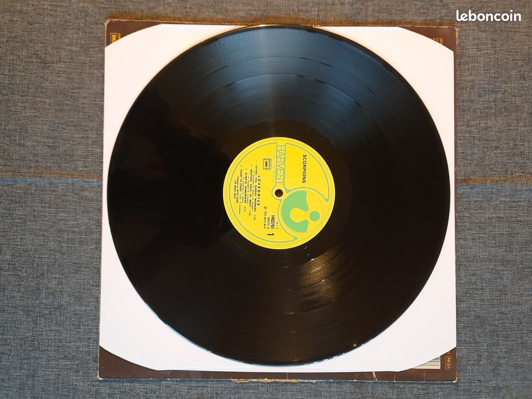 DISQUE VINYLE 33 Tours Scorpions – Lovedrive, France, 1983, Harvest – 1452751 (image 3)