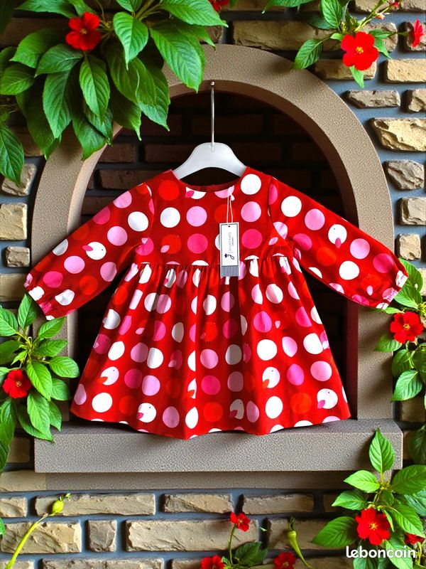 Robe Fille Jacadi Taille 12 - Neuf Avec étiquettes, Parfait Pour Occasion Spéciale