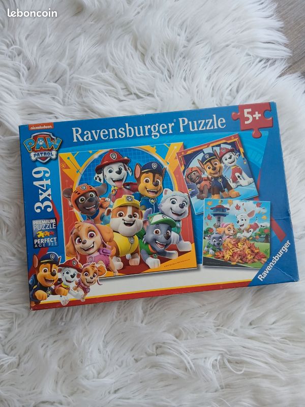 3 puzzles 49 pièces Paw Patrol Pat Patrouille (image 1)