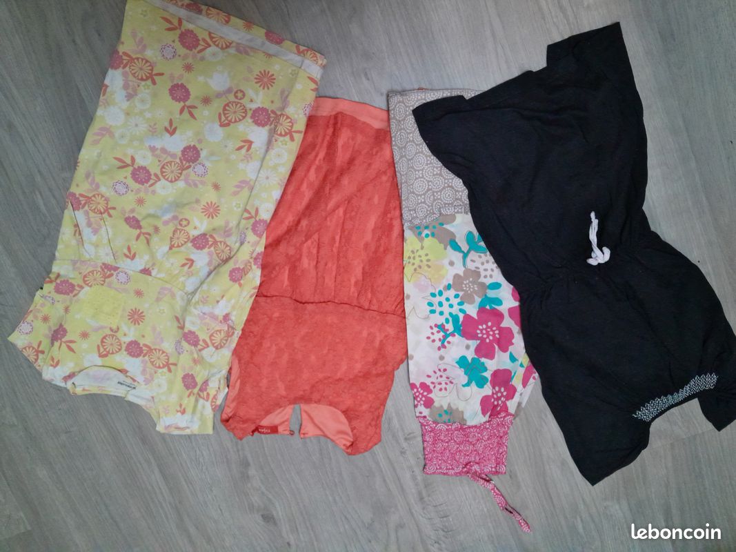Lot vêtements fille 6A printemps été (image 1)