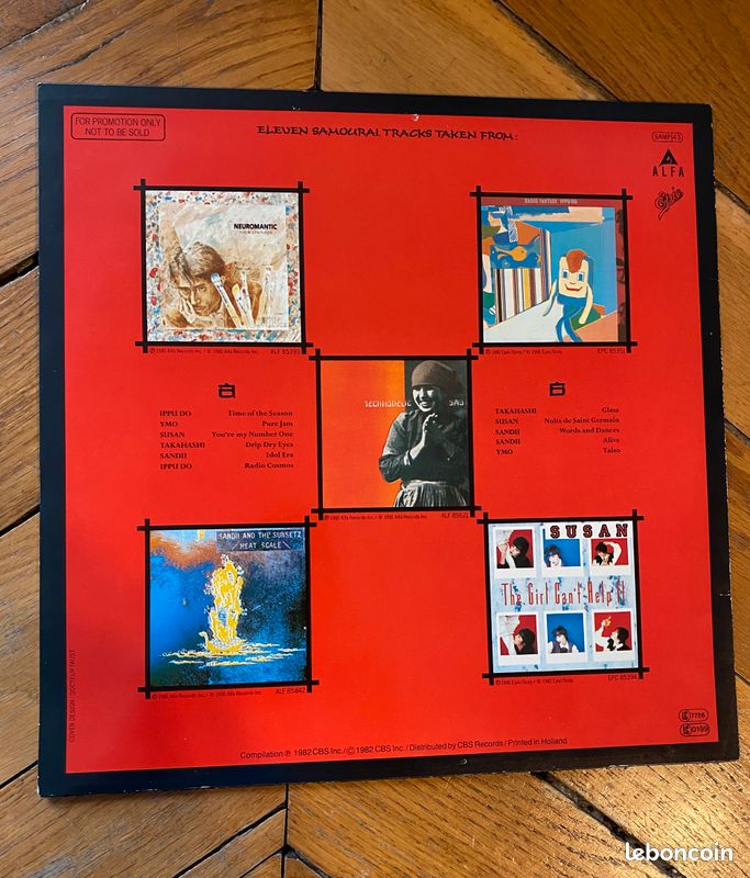 Vinyle - Music From The Rising Sun - SAMP 43 (image 3)