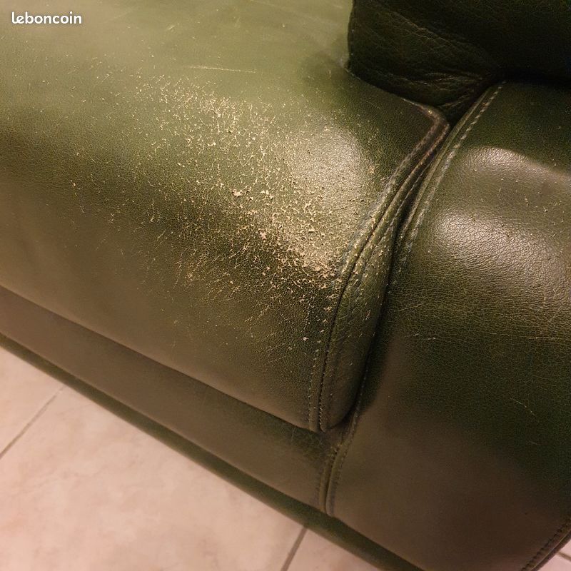 Fauteuil + pouf (image 3)