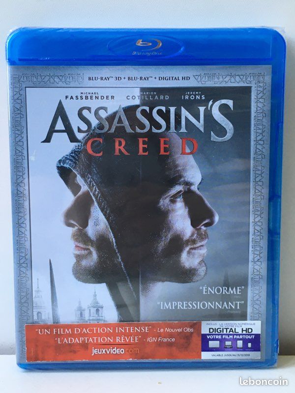 Neuf blu-ray 3d assassin’s credd (image 1)