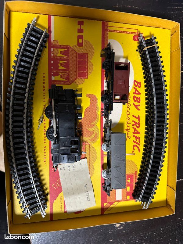 JOUEF ELECTRIC TRAFIC 757 Coffret de Train Électrique Vintage 1965 avec