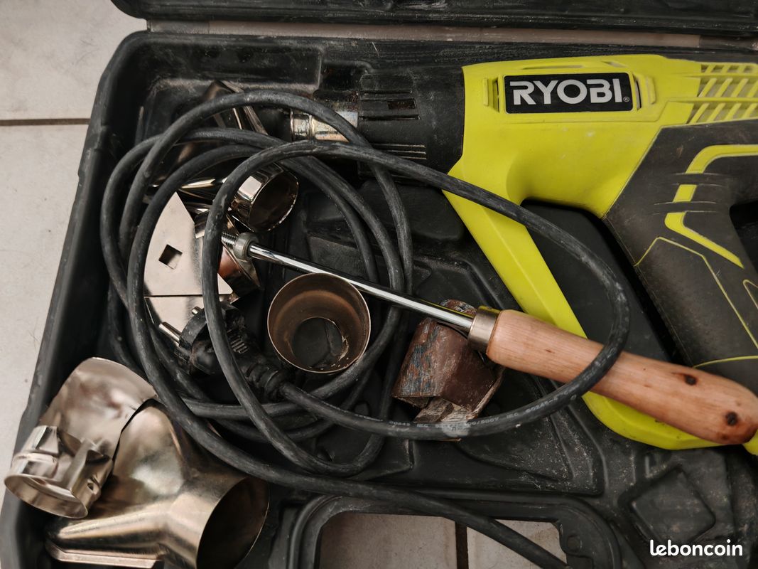 Mallette et accessoires pour pistolet thermique RYOBI (image 3)