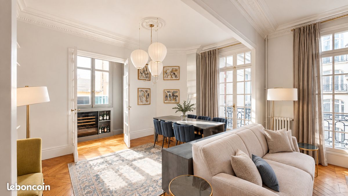 Appartement 4 pièces 88 m² · à Paris · 88 m² · 4 000 €/mois