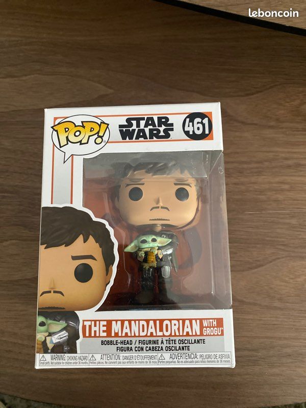 Pop 461 the mandalorian with grogu neuf (image 1)