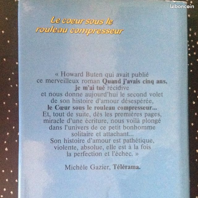 Livre "Le coeur sous le rouleau." Envoi GRATUIT (image 2)