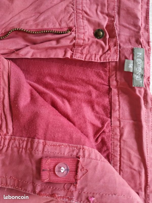 Pantalon léger en toile pour fille, In Extenso, 14 ans (image 5)