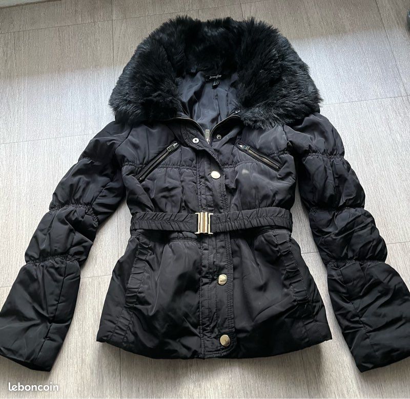 Manteau noir Jennifer Vêtements