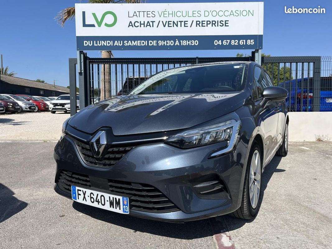 RENAULT CLIO 1.0 Tce 90cv 2021 110 000 KM CARPLAY / CRITAIR1 / MOTEUR A CHAINE (image 1)