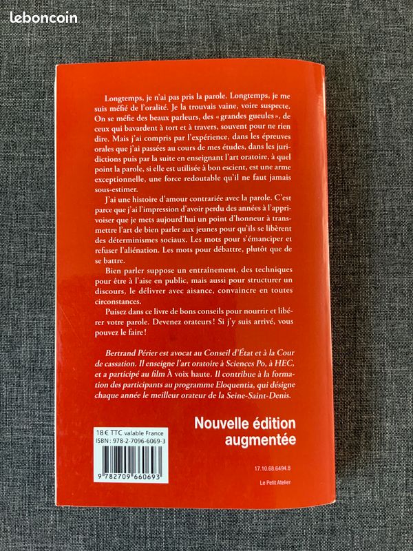 La parole est un sport de combat Bertrand Perier (image 2)