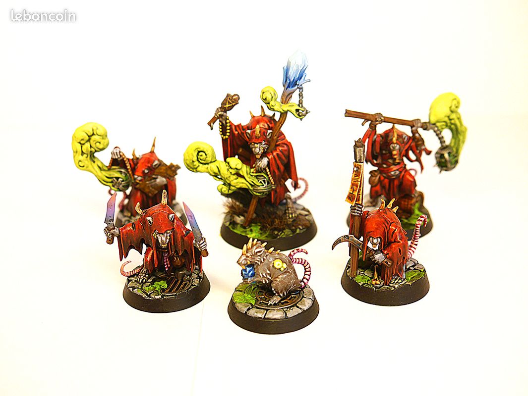 Geniales Skavens de Plaga pronto para Warhammer Underworlds