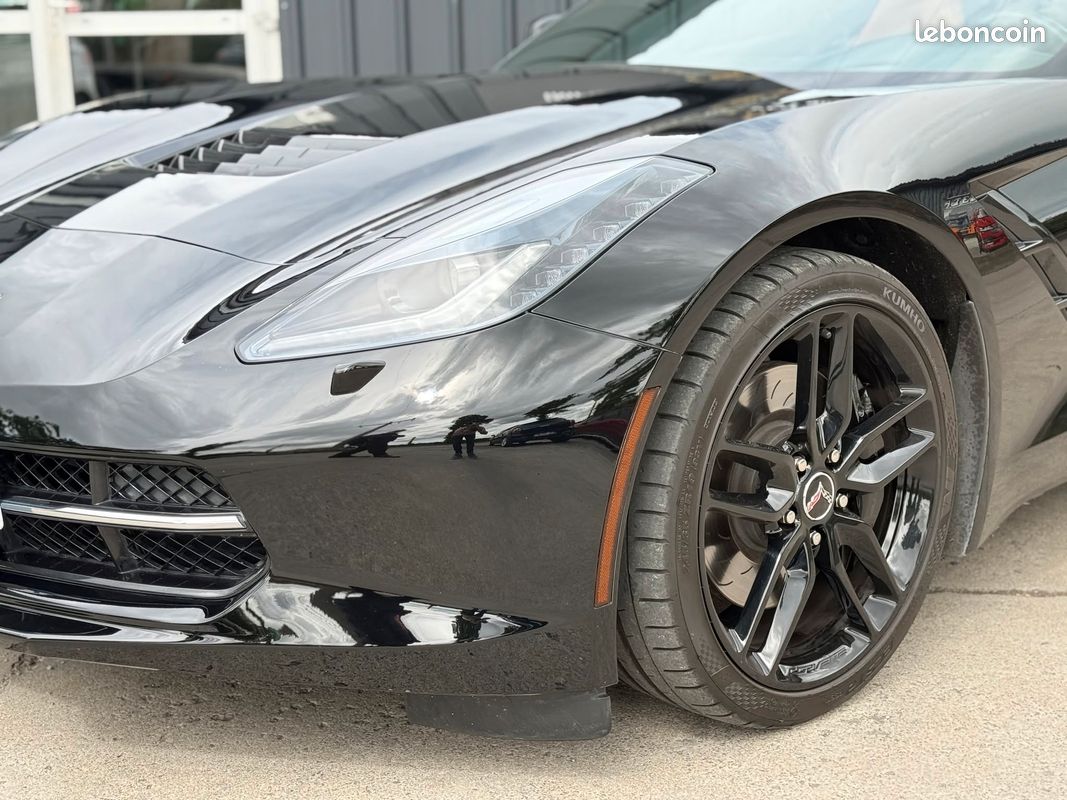 CHEVROLET CORVETTE COUPE Targa C7 Stingray 6.2 V8 466ch BVM7 3LT (image 8)