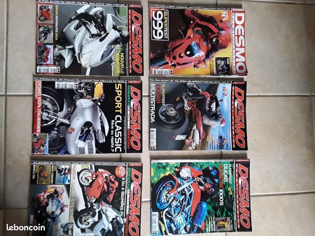 Magazines DESMO / motos DUCATI et autres italiennes (image 1)