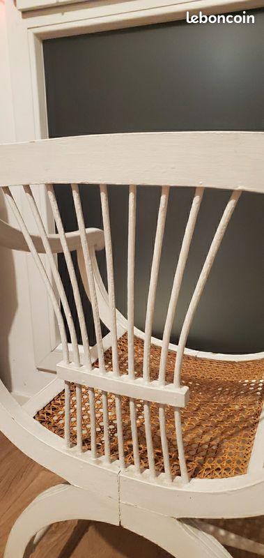 Fauteuil dagobert blanc (image 11)