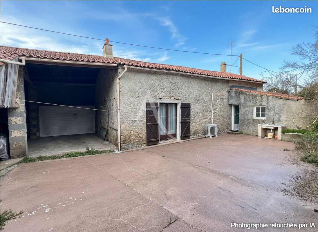 Maison 3 pièces 76 m² · à Le Gué-de-Velluire · 76 m² · 71 350 €
