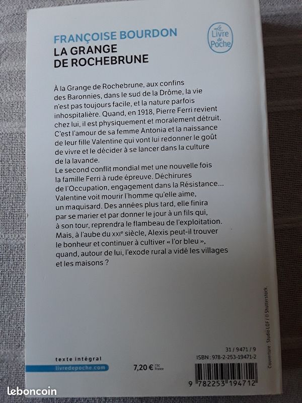 Françoise BOURDON : La GRANGE de ROCHEBRUNE (image 2)