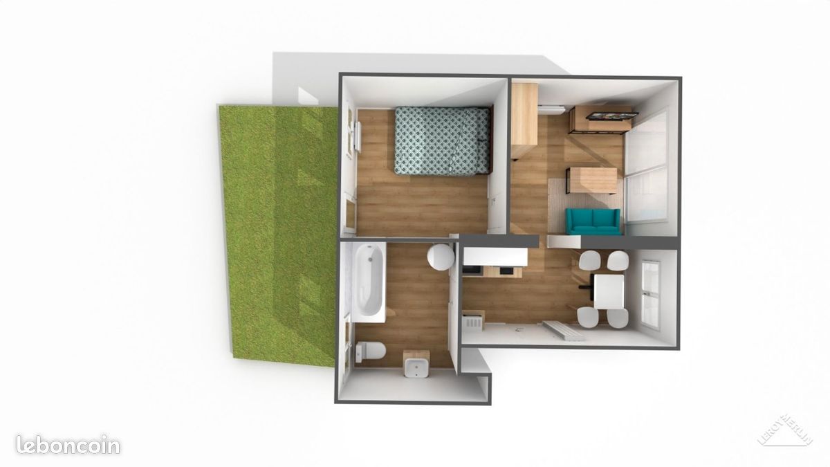 Appartement 2 pièces 27 m² · à Saint-Nazaire · 27 m² · 650 €