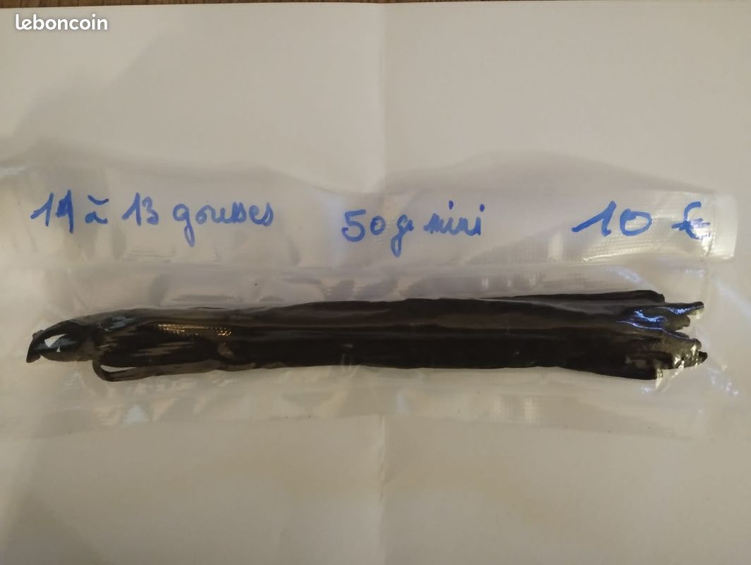 Vanilles ( tube 10 ou 11 gousses ) (image 6)