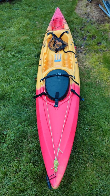 Kayak mer scupper pro peche - Nautisme