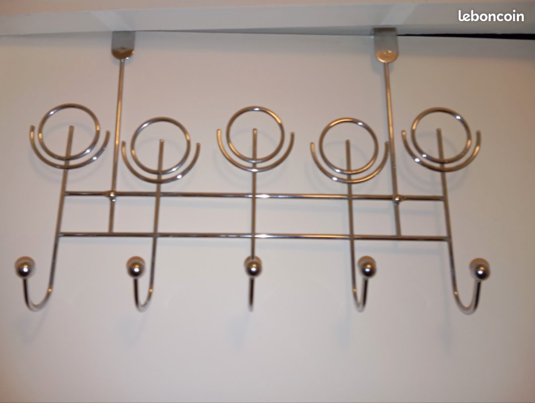 URGENT NEUF Porte manteau dessus porte (image 1)