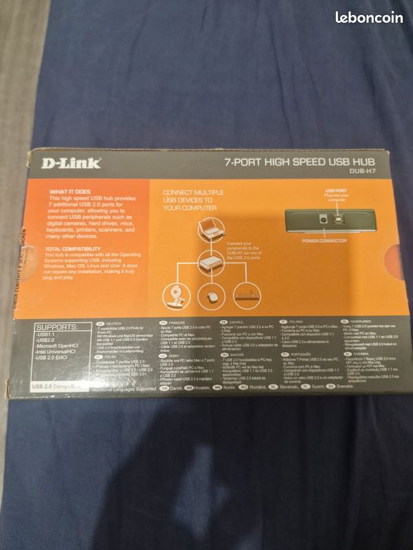 Hub usb 7 ports (image 2)