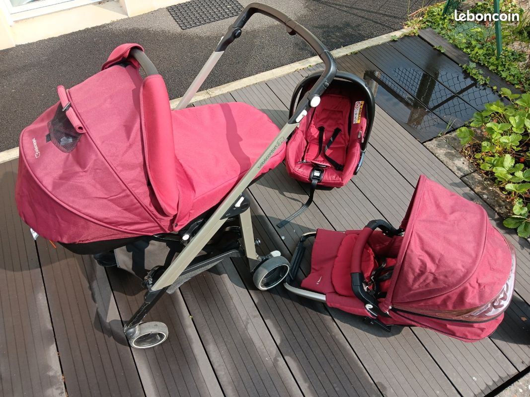 Trio poussette cosy nacelle bebeconfort loola 3 (image 3)