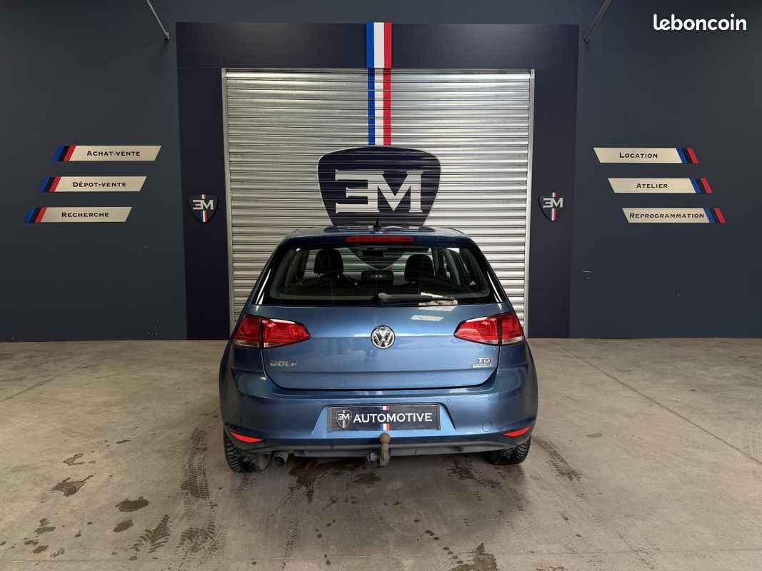 VOLKSWAGEN GOLF 1.6 TDI 105CH DSG 7 / Caméra de recul / Régulateur adaptatif / Park assit / (image 7)