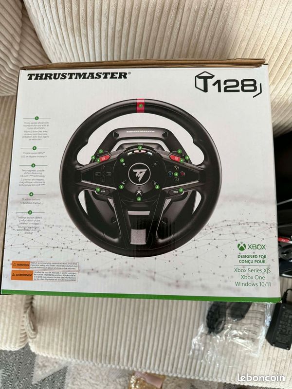 Volant thrustmaster T128 (image 1)