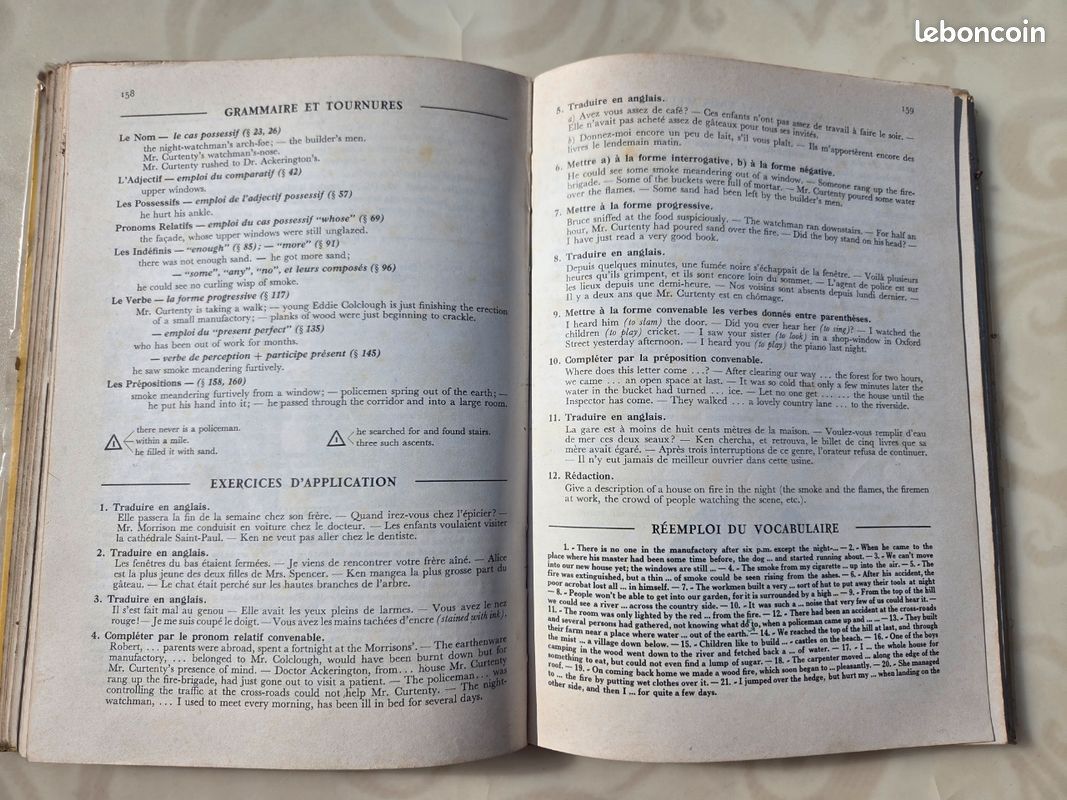 Un vieux livres l Anglais (image 5)