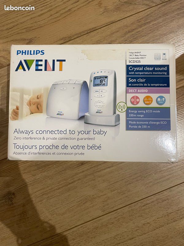 Babyphone Avent SCD 525 Équipement bébé
