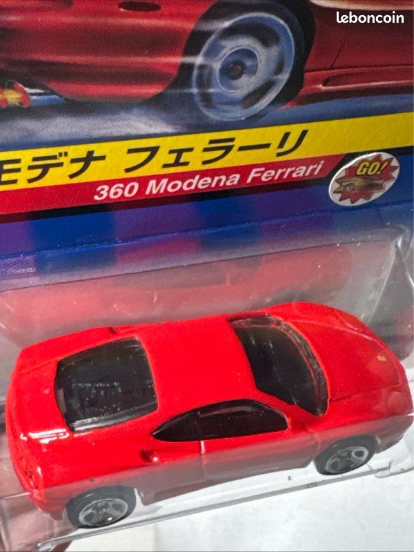 Hot Wheels Ferrari 360 Modena 2000 First Edition - Modèle Rouge, édition Limitée, Neuve