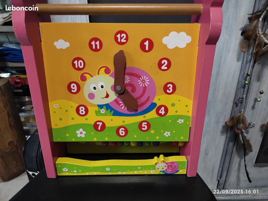 Tableau apprentissage de l'heure (image 1)
