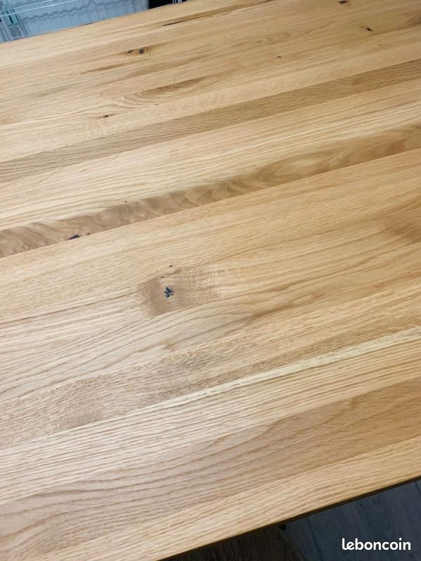 Table en chêne + 2 tabourets (image 3)