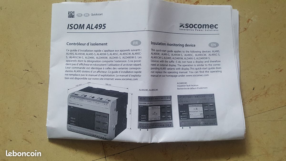 Contrôleurs d'isolement - SOCOMEC (image 3)