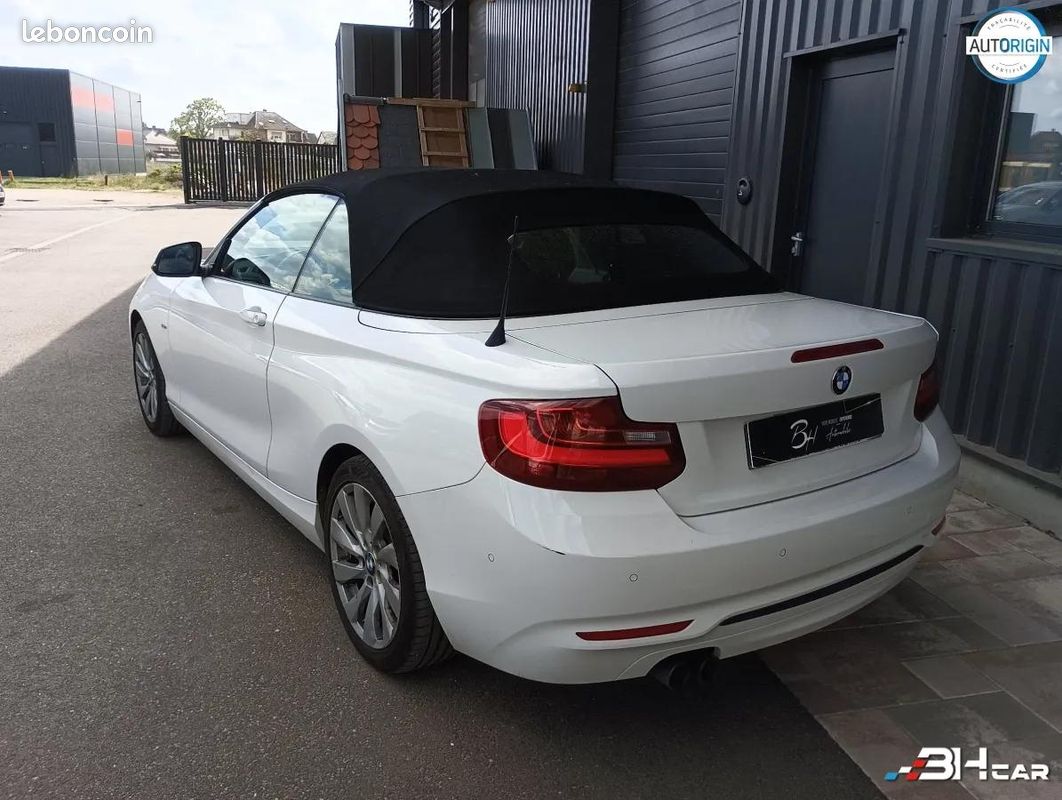 Bmw Serie 2 CABRIOLET 220D 190CV BV8 SPORT Sièges Chauffants Keyless Entretien BMW (image 5)