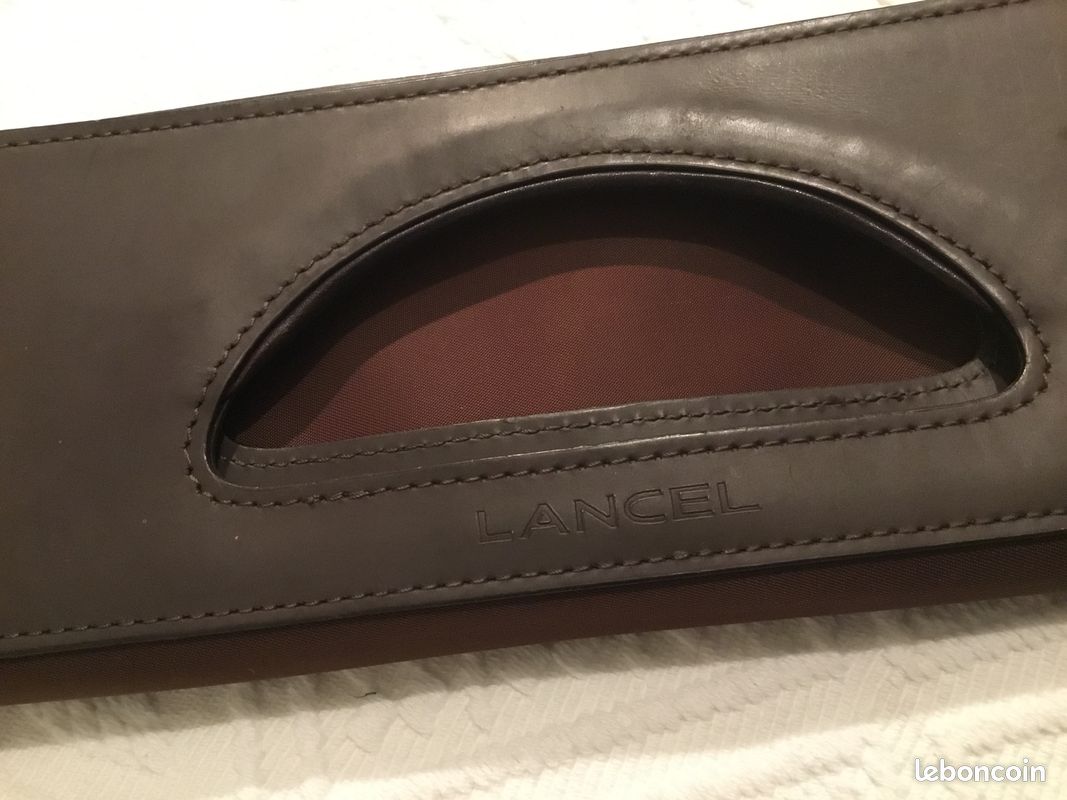 LANCEL ⭐️ Sac pliable marron (image 2)